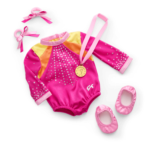 Lila's™ Gymnastics Competition Outfit for 18-inch Dolls (Girl of the Year™ 2024)