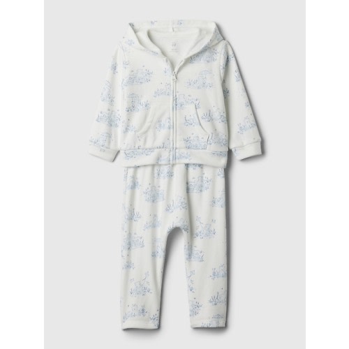 Baby Two-Piece Outfit Set in toile, size: 6-12 M