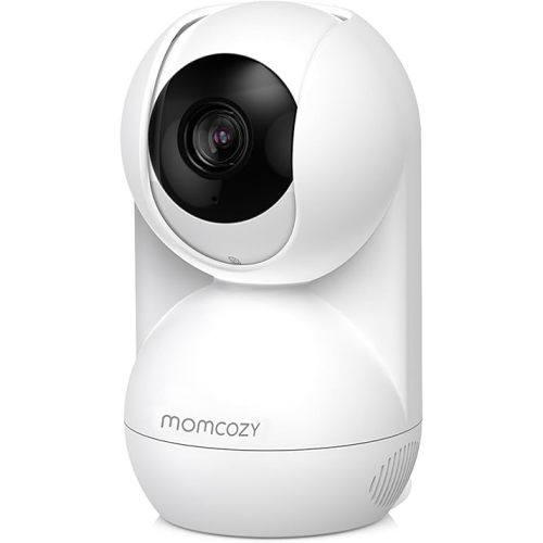 Momcozy Baby Monitor BM03 Add-on Camera Unit, Full HD 1080P Resolution, Addable SD Card, Pan-Tilt-Zoom Camera, Baby Monitor Camera Easy to Pair(Not Compatible BM01 Baby Monitor)