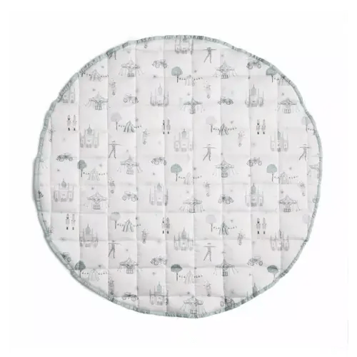 Adventures in Wonderland Play Mat - Aqua by Janie and Jack