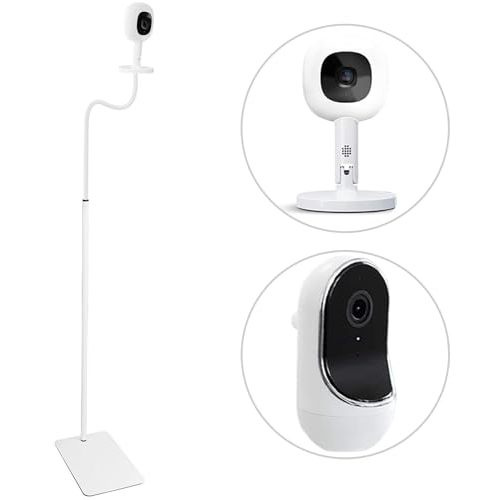 67" Adjustable Height Baby Monitor Floor Stand Holder for Nanit Pro Smart Baby Monitor & Flex Stand,Owlet Cam/Cam 2 /Owlet Duo 2, Baby Monitor,Also Cameras with 1/4 Thread Connection