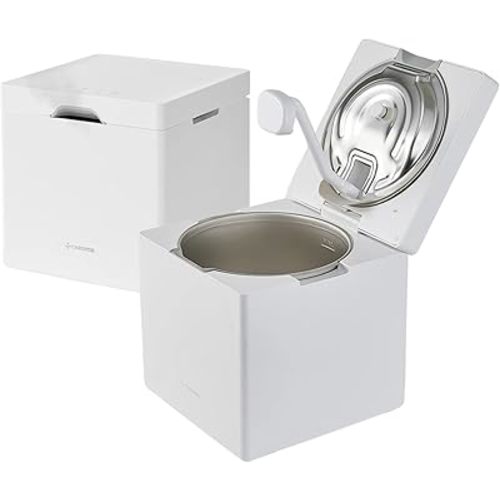 Carepod Cube Plus X50V Stainless Steel Humidifier - Easy to Clean, 3 Mist Level Settings, Auto-Humidity & Auto Shut-Off Feature, One Touch Built-in Sanitization, No Filters, Lasts 32Hrs (1.1Gal/4.2L)