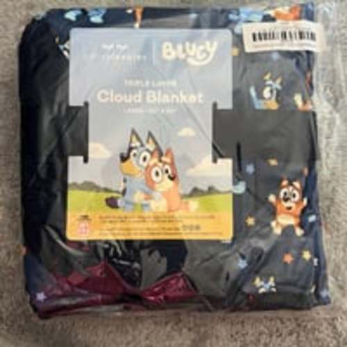 Little Sleepies NIB Bluey Blanket