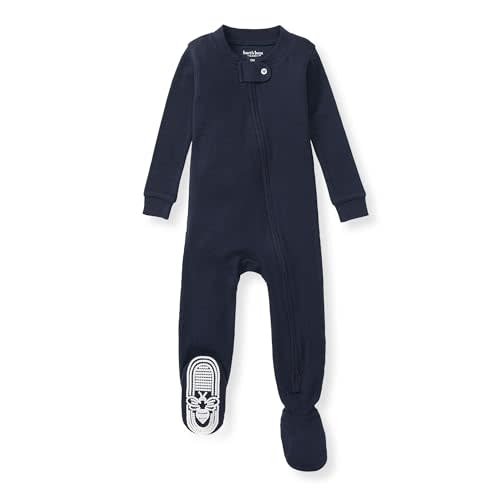Burt's Bees Baby Boys' Snug Fit One-Piece Footed Non-Slip Sleeper