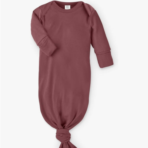 Colored Organics-
Newborn Knotted Gown - Infant Indy Kimono Wrap