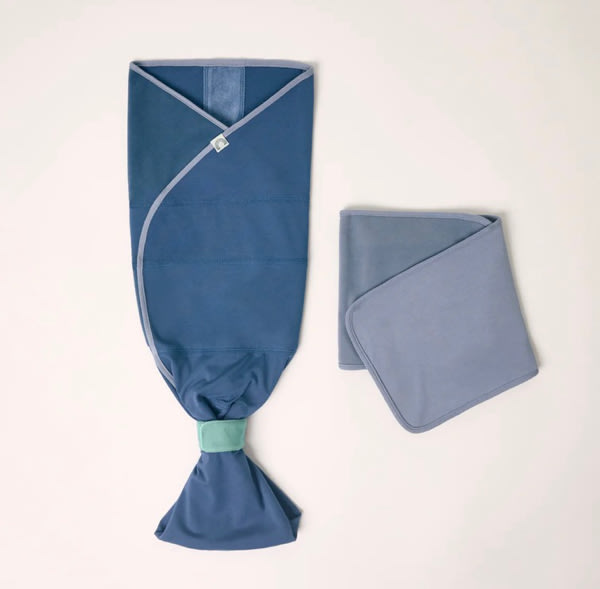 b.e.s.t. swaddle - Coastal Blue