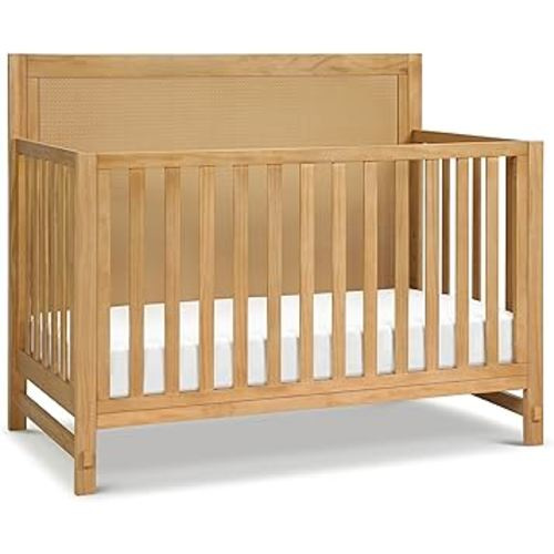 DaVinci Margot 4-in-1 Convertible Crib in Honey GREENGUARD Gold Certified