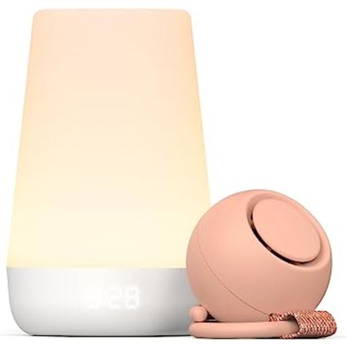 Hatch Baby Sleep Kit: Home & Travel Sound Machines (Peach) Includes Rest 2nd Gen and Portable Rest Go