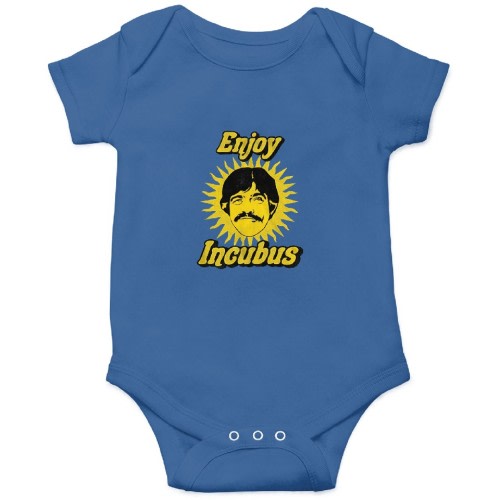Incubus Enjoy Incubus Rock Music Onesies Kids's Short Sleeve Onesie 12M Royal sold by Craig Harrison | SKU 147608079 | Printerval