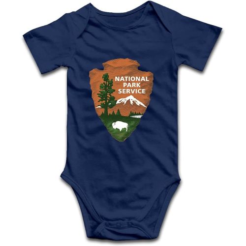 National Park Service Boutique Baby Short Sleeve Outfit Infant Cotton Clothes Toddler Rompers Long Sleeve
