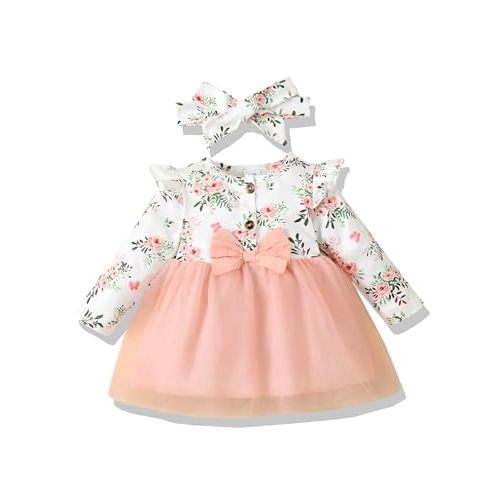 Baby Girl Dresses Clothes Infant Newborn Plaid Tutu Tulle Dress Party Birthday Princess Flower Dresses for Girls