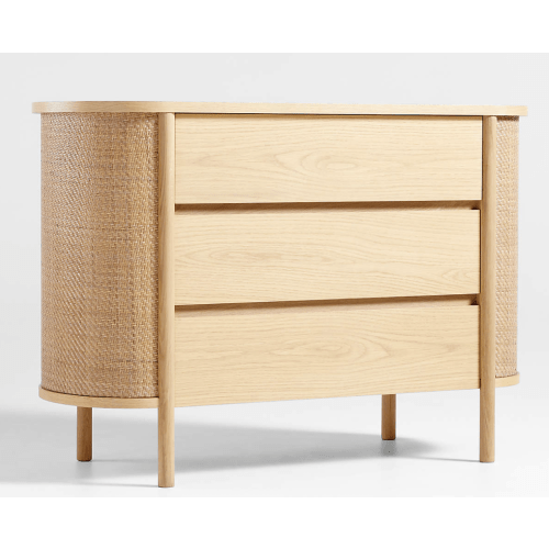 Canyon Natural Wood Wide 6-Drawer Kids Dresser by Leanne Ford