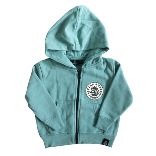Blue Little Surfer Dude Hoodie