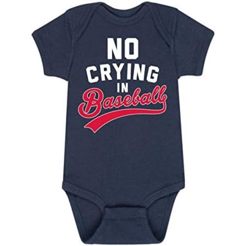 Instant Message - No Crying in Baseball - Infant Baby One Piece