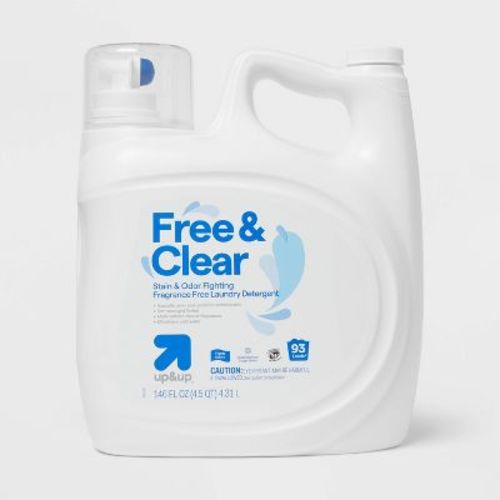 Laundry Detergent - Free & Clear - 146 Fl Oz - Up&up™