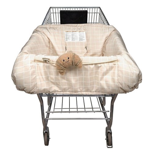 Boppy Shopping Cart Cover - Croissant
