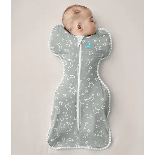 Swaddle Up™ 1.0 TOG Viscose from Bamboo Olive Stars & Moon