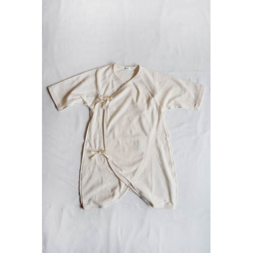 cotton terry pile hadagi | 6 months ivory