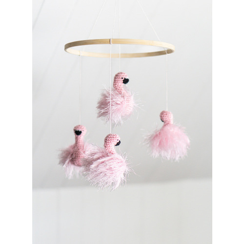 Dancing flamingos mobile