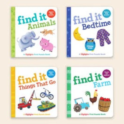 Find it Set of 4 Board Books | Highlights for Children