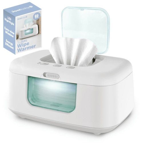 Baby Wipe Warmer & Dispenser with LED Changing Light & On/Off Switch by Jool Baby