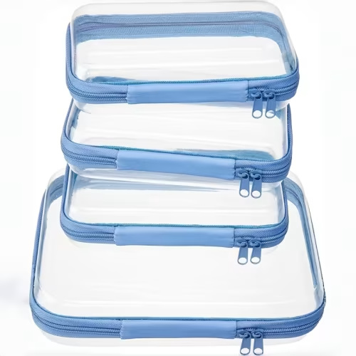 1pc zipper bags, hard shell zipper case, travel wash bag, diaper bag, toiletry storage pouch, transparent makeup bag, organizer box, travel storage accessory for labor to school vacation trip - bags & luggage - Temu