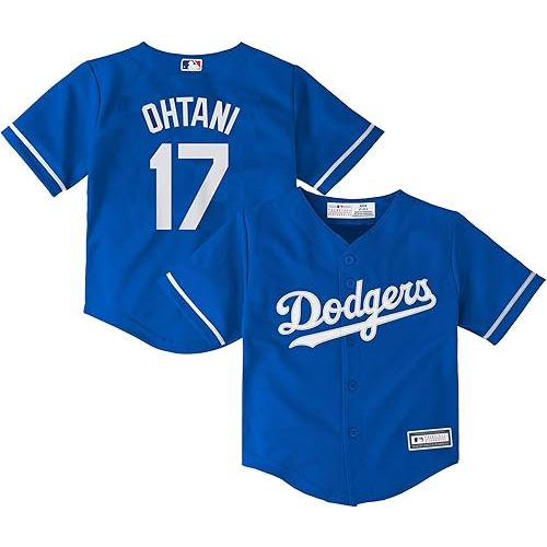 Outerstuff Shohei Ohtani Los Angeles Dodgers MLB Baby Infants 0-24 Months Blue Alternate Player Jersey