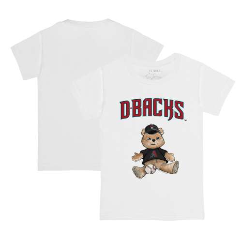 Arizona Diamondbacks Tiny Turnip Infant Teddy Boy T-Shirt - White
