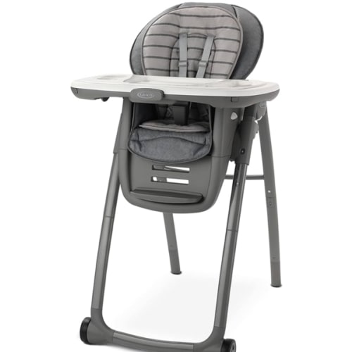 Graco Table2Table Premier Fold 7 in 1 Convertible High Chair | Converts to Dining Booster Seat, Kids Table, and More, Maison
