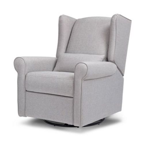 DaVinci Hayden Recliner and Swivel Glider - Misty Gray