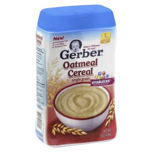 Gerber Cereal Oatmeal 16 oz
