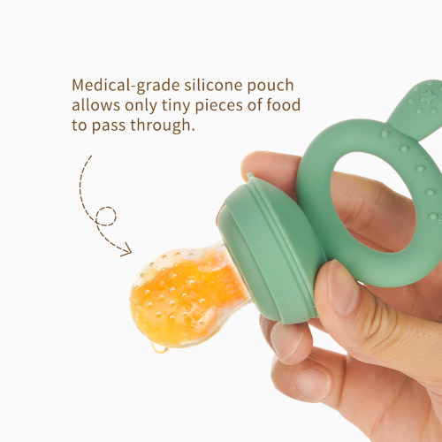Silicone Freeze-N-Feed Mini Combo - Pea Green