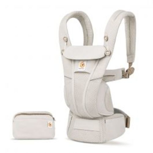 Ergobaby Omni Breeze Baby Carrier - SoftFlex Mesh: Natural Beige