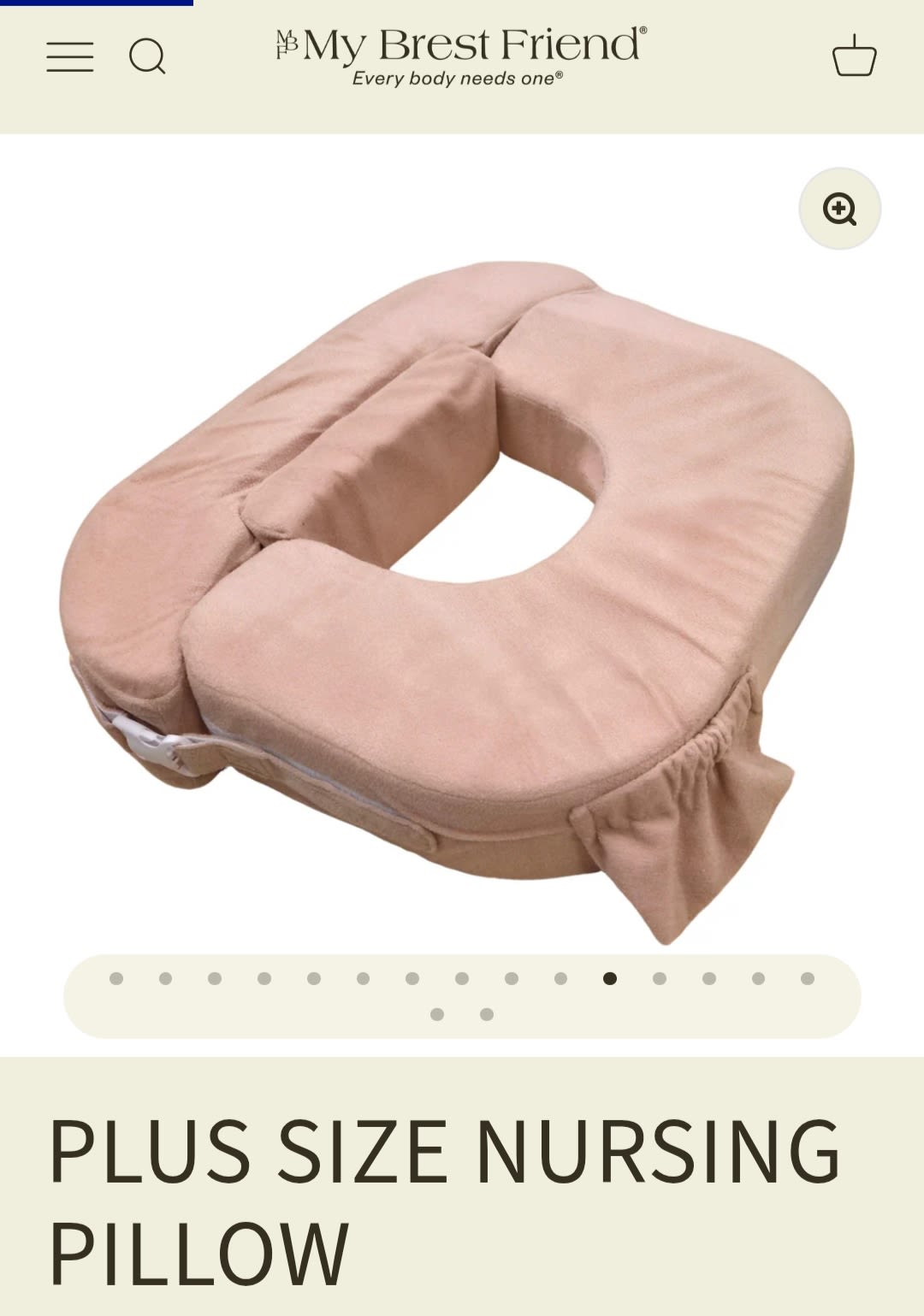 Plus Size Nursing Pillow