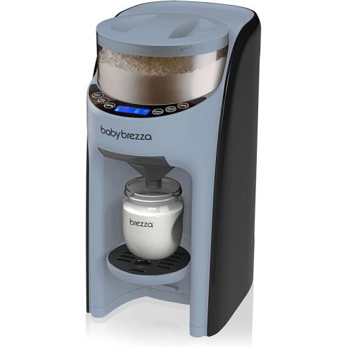 Baby Brezza New and Improved Formula Pro Advanced Formula Dispenser Machine - Automatically Mix a Warm Formula Bottle Instantly - Easily Make Bottle with Automatic Powder Blending, Slate