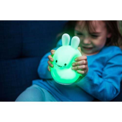 Bunny Nightlight, White - LumiPets | Maisonette