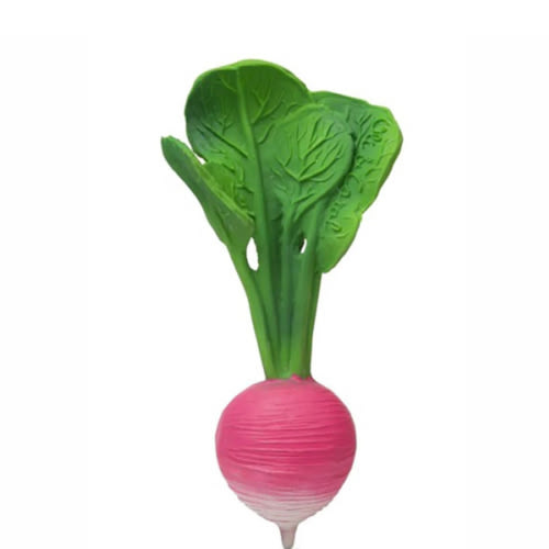 Rubber Teether Ramona The Radish | Oli & Carol | NINI and LOLI