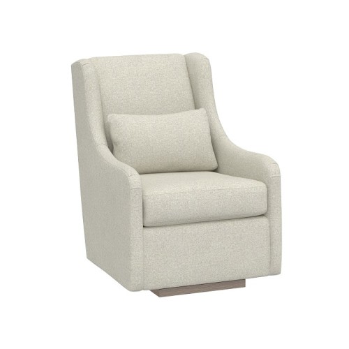 Merced Glider, Performance Heathered Basketweave, Alabaster