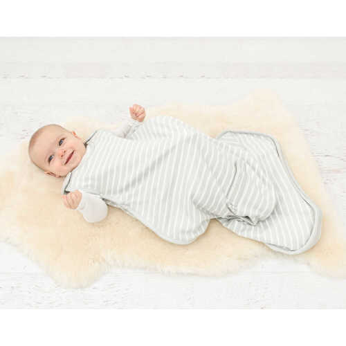 Woolino 4 Season Baby Merino Wool Sleep Bag - Whales