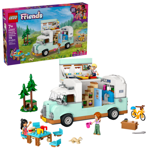 Friendship Camper Van Adventure 42663 | Friends | Buy online at the Official LEGO® Shop US