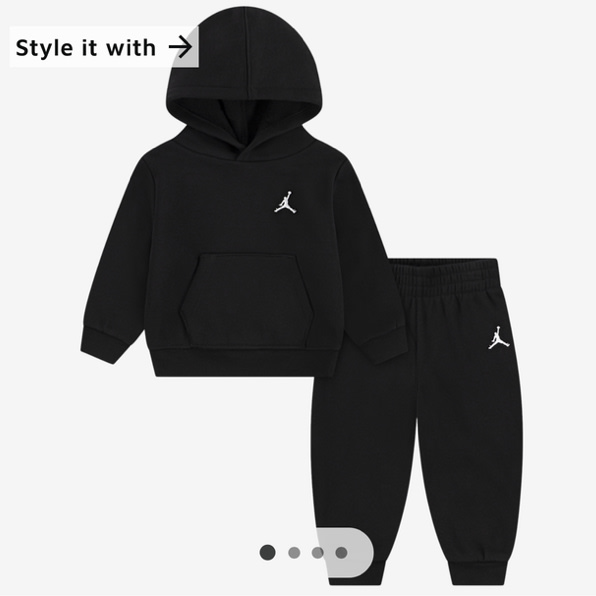 Jordan Brooklyn Fleece Pullover Set - Boys' Infant | Kids Foot Locker- 12 months