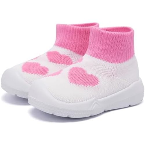 MORENDL Toddler Sock Shoes Baby Walking Shoes Infant Slippers Boys & Girls Non-Slip Sneakers