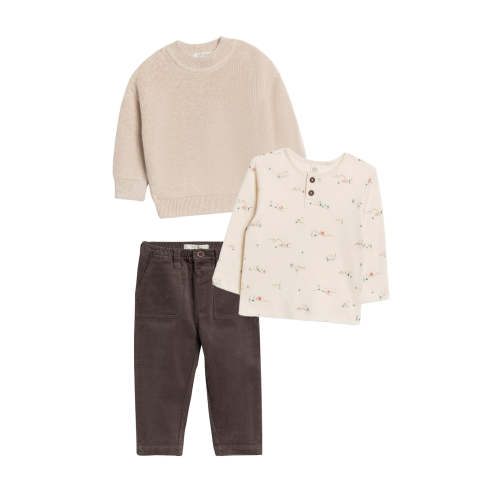 3 Piece Organic Cotton Winter Layers Bundle