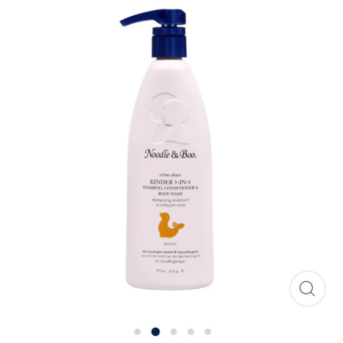 Noodle & Boo Kinder 3-in-1 Shampoo, Conditioner & Body Wash for Baby