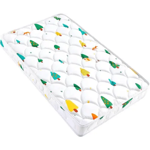 Baby Bassinet Mattress 33 x 20 inches- Firm Support and Comfort Premium Foam,Noiseless and Odorless,Hypoallergenic Small Crib Mattress, Fits Moses Basket, Dual Sided with Soft Breathable Fabric