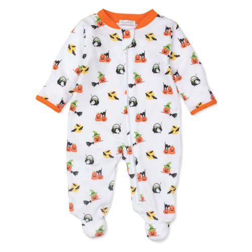 Hello Halloween Zip Footie
