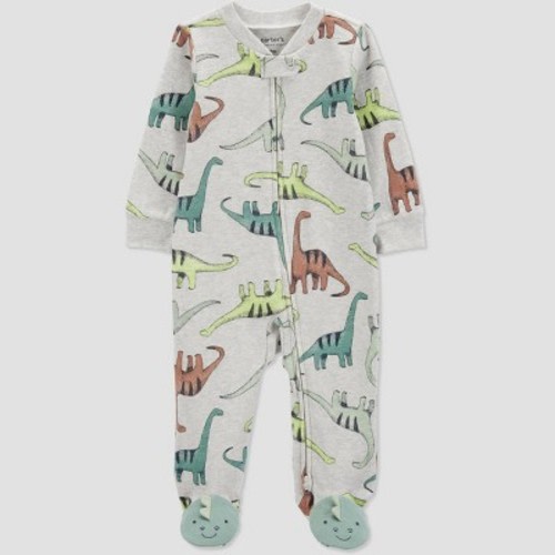 Carter's Just One You® Baby Boys' Dino Sleep N' Play - Gray Newborn