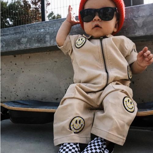 Little Trouble Checkered Overalls | Little Trouble