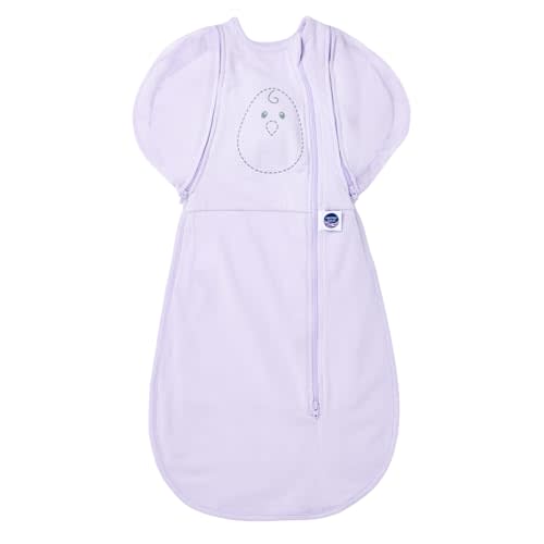 Nested Bean Air 6-in-1 Adaptable Baby Sleep Sack – Comfort & Safety for Natural Sleep, Preferred Arm Position Reduces Startle Reflex, Better Sleep for Baby, NB (7-13lbs) Lavender