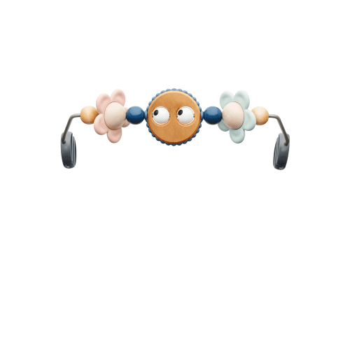 Toy for Bouncer – Googly eyes: Pastel